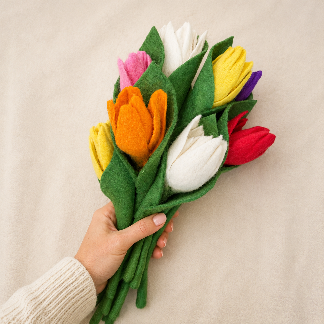 Felt Tulips