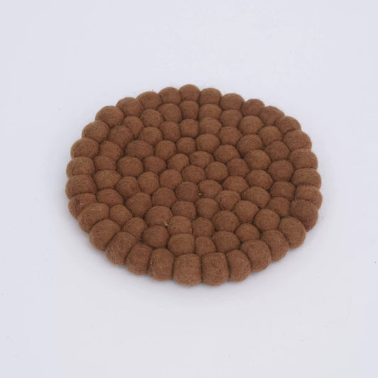 Felt Ball Trivet by Maria Callary Toys
