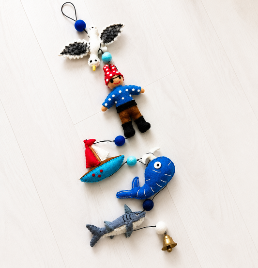 Pirate Adventure Felt Garland