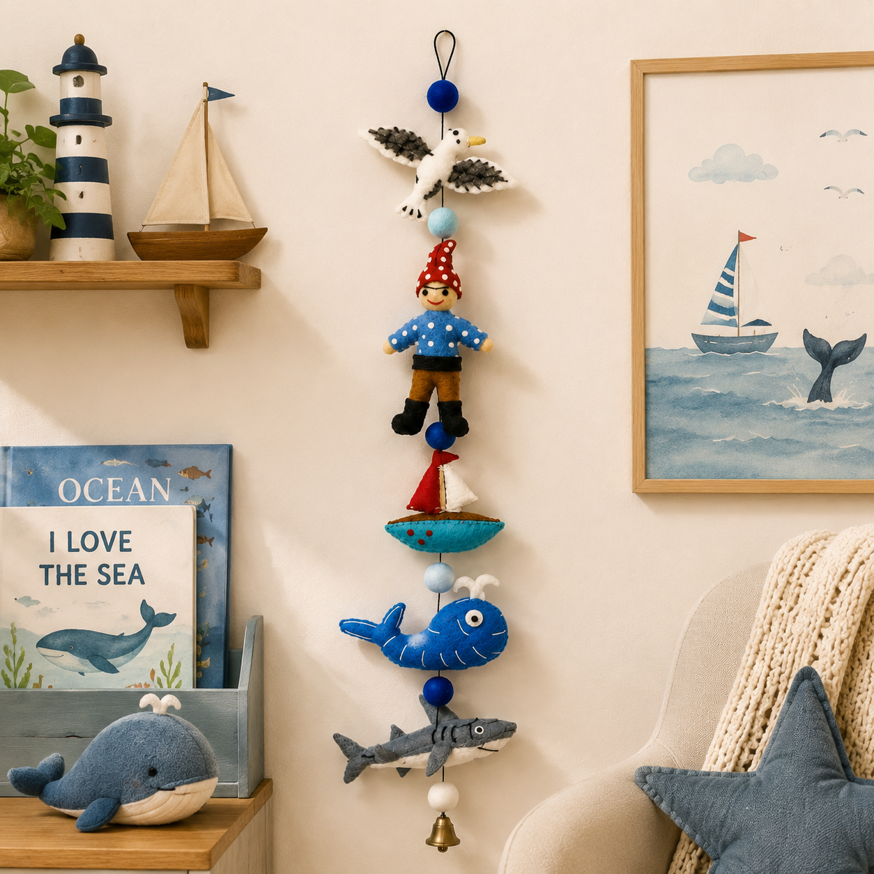 Pirate Adventure Felt Garland