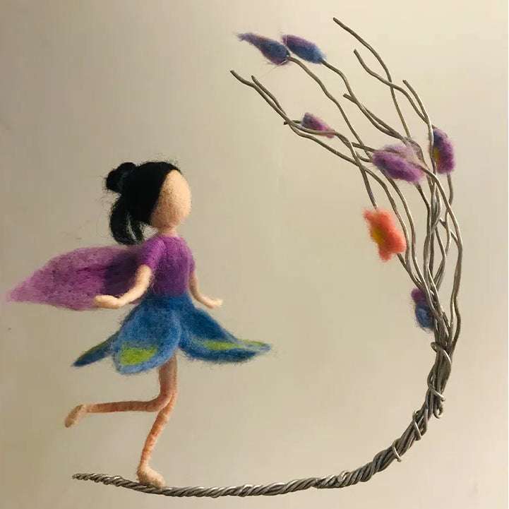 Magical Needle Felted Fairy Craft Kit by Maria Callary Toys