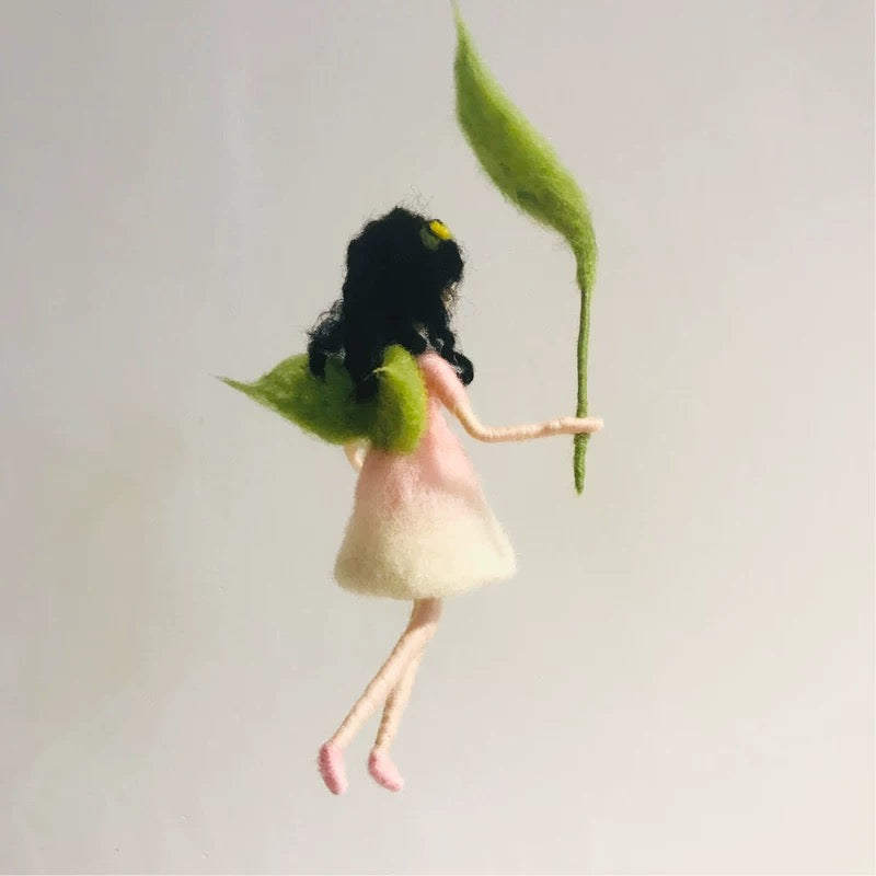 Magical Wool Fairy Xmas Ornaments by Maria Callary Toys