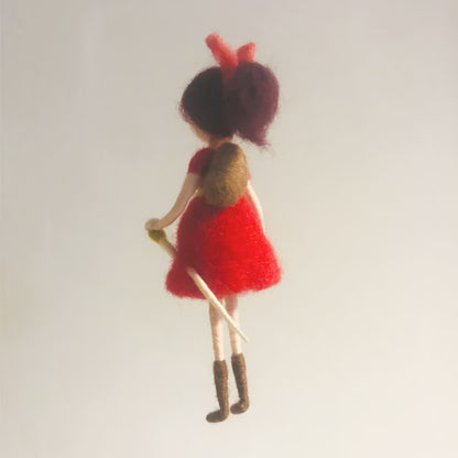 Angel fairy hanging decor by Maria Callary Toys, perfect for home decor or as a gift.