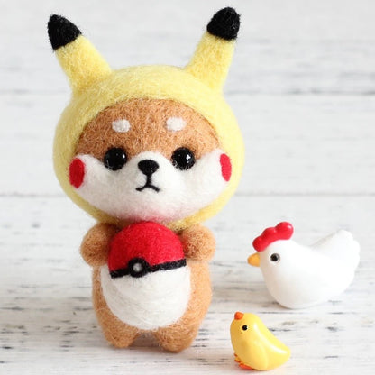 Maria Callary Toys Shiba Inu Felted Craft Kit