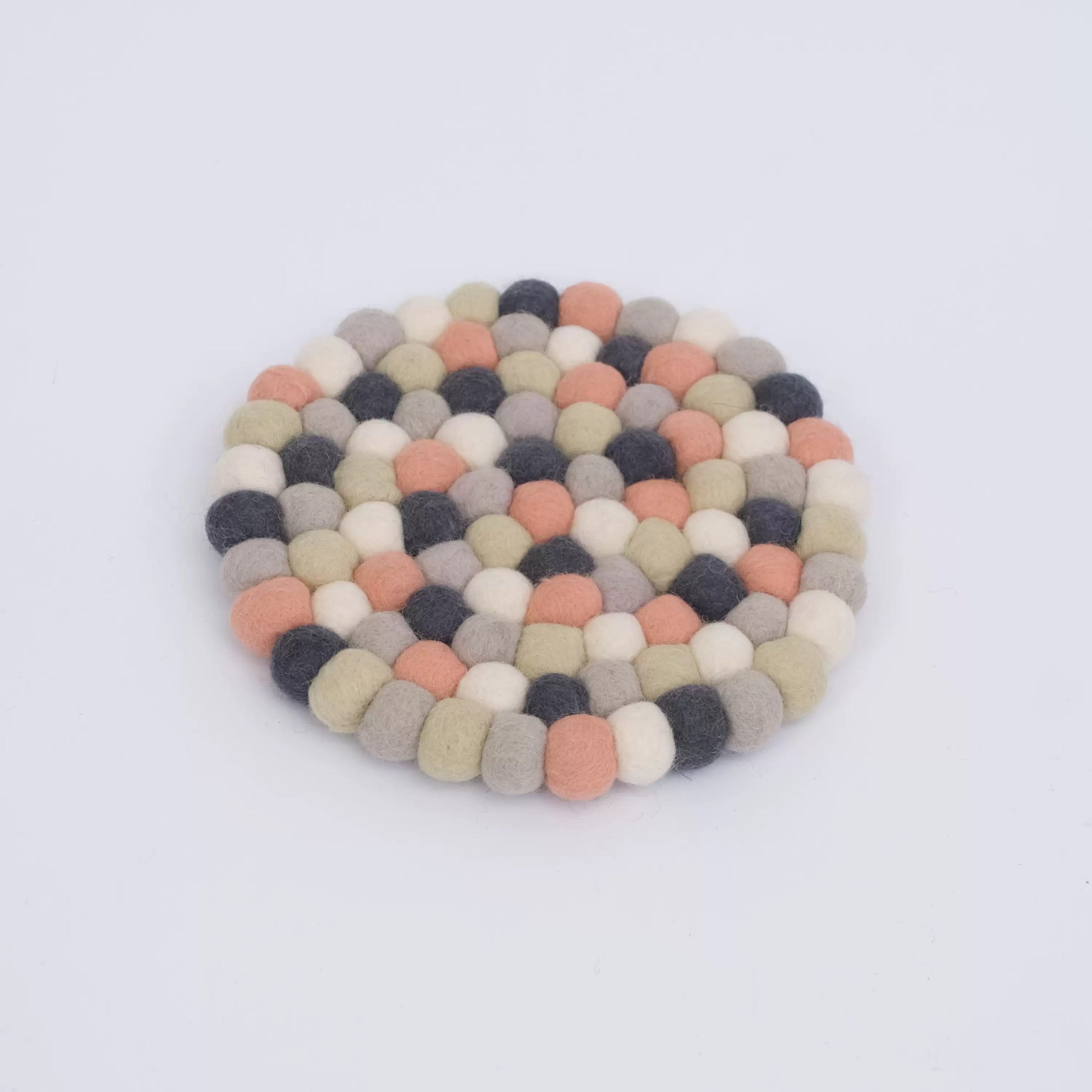 Most Absorbent Felt Ball Drink Coasters by Maria Callary Toys