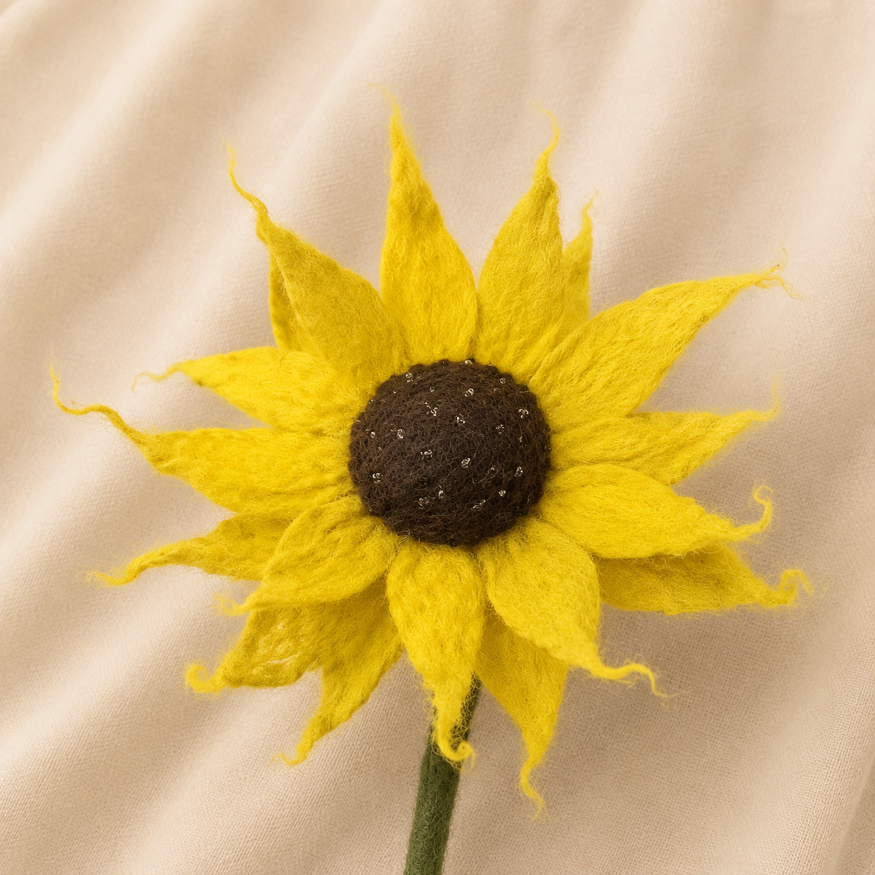 Felt Sunflower