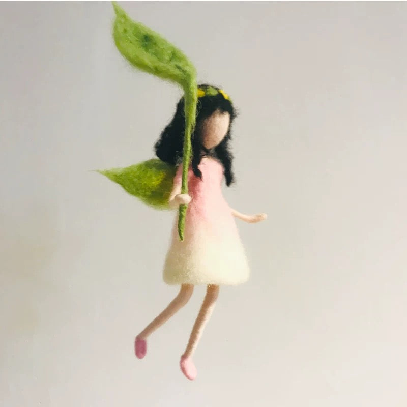 Needle Felted Fairy Christmas Decor by Maria Callary Toys