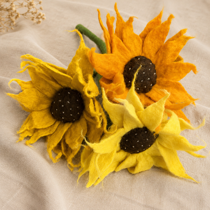 Felt Sunflower