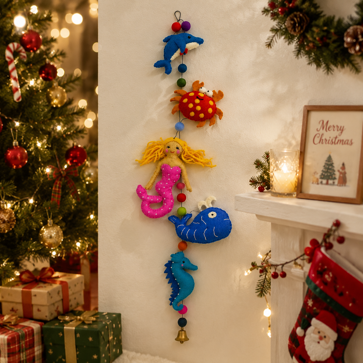 Ocean Friends Felt Garland