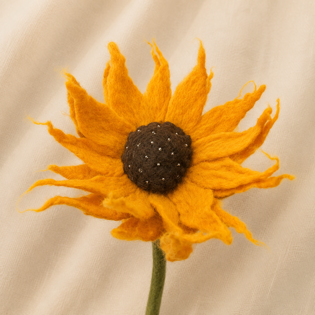 Felt Sunflower