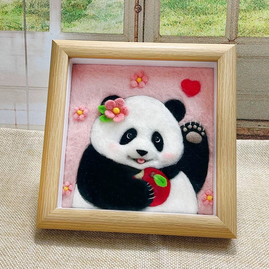 Panda Felt Painting Kit By Maria Callary Toys