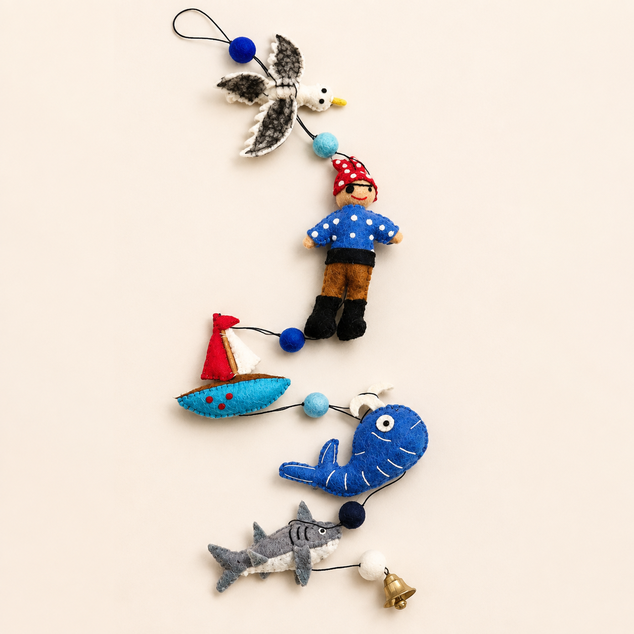 Pirate Adventure Felt Garland