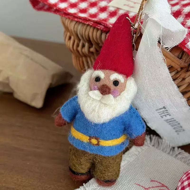 Santa Bag Charm Keychain By Maria Callary Toys