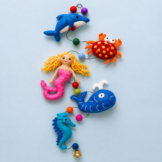 Ocean Friends Felt Garland