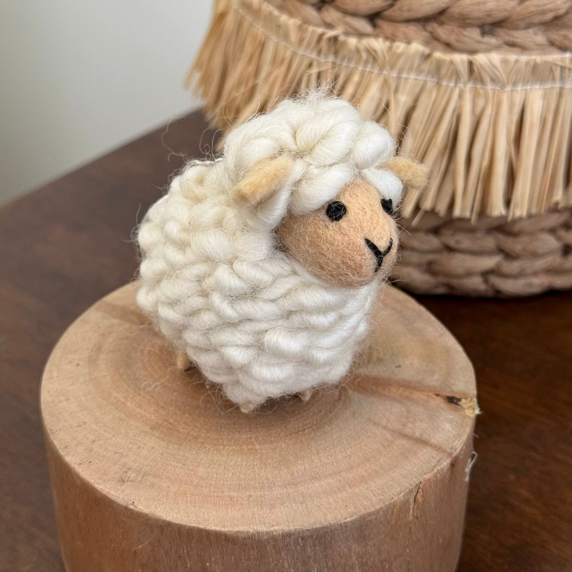 Sheep Bag Keychain Charm By Maria Callry Toys