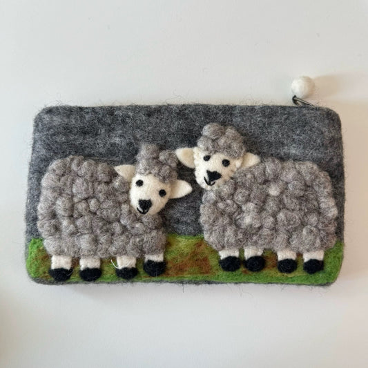 Sheep Wool Felt Coin Purse By Maria Callary Toys