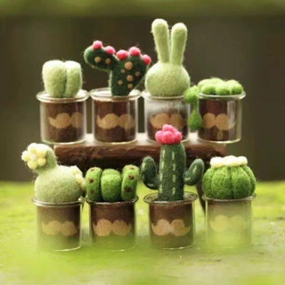 Succulent Wool Felting Kit – Easy DIY Craft by Maria Callary Toys