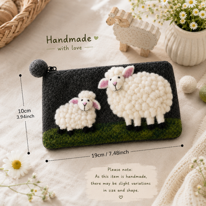 Sheep Wool Purse