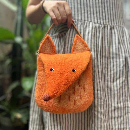 Adorable Animal Felted Wool Bags: Perfect Gifts of Charm and Versatility!